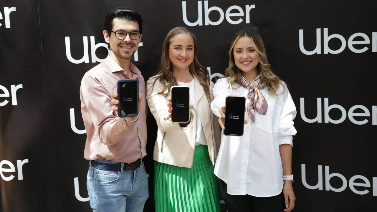 Uber celebra cinco años en Ecuador PULPO EC