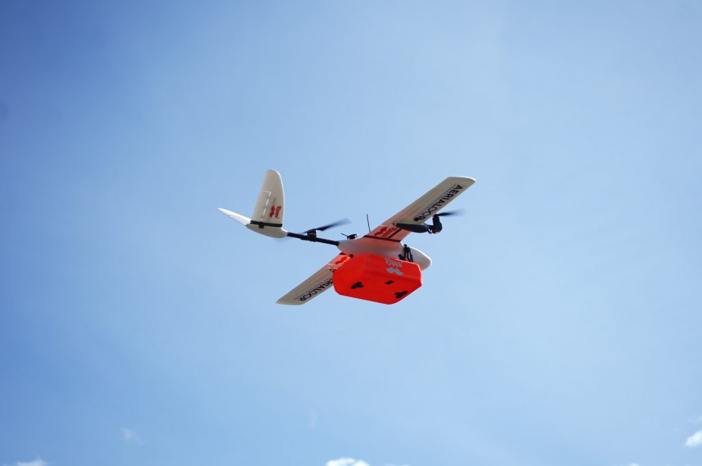 Rappi empieza servicio de delivery con drones