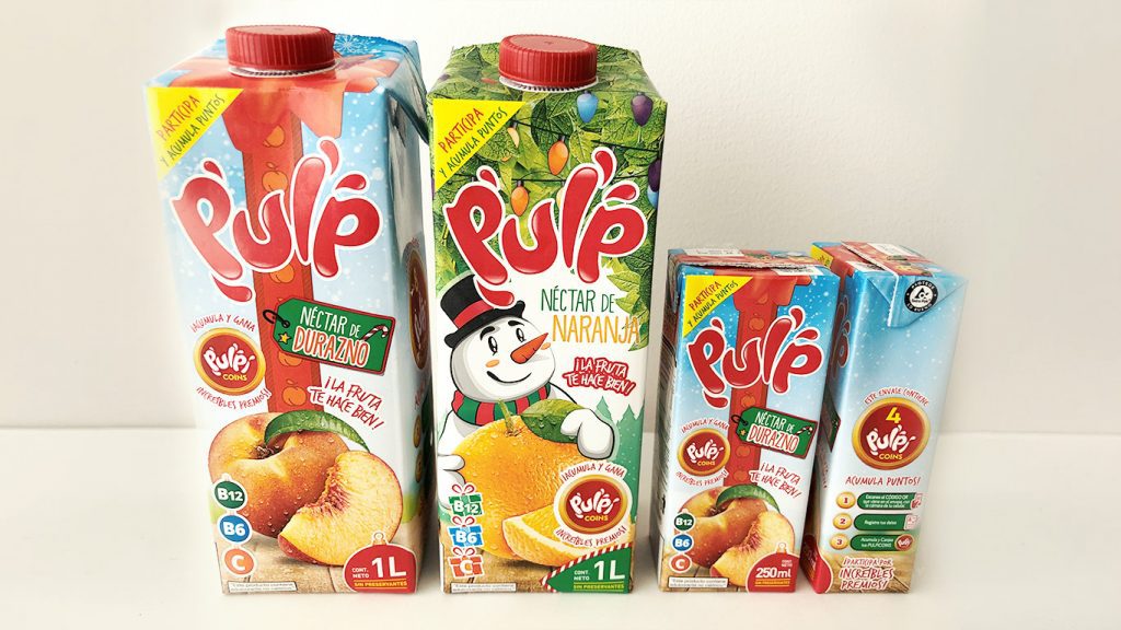 Nuevo envase inteligente conecta a los jugos Pulp con sus consumidores