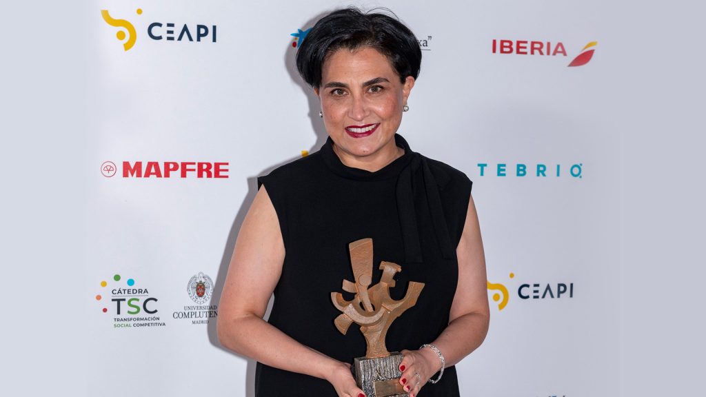 Se reconoció trayectoria de empresaria ecuatoriana Gabriela Sommerfeld