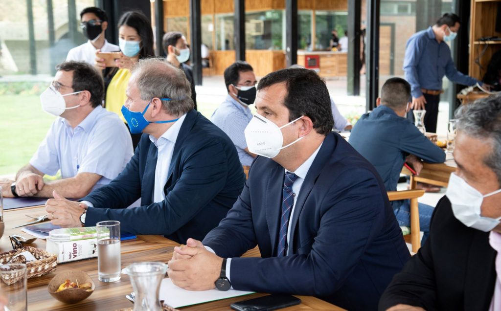 Unión Europea visita proyectos en Manabí