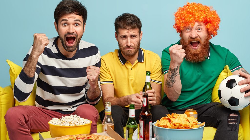 ¿Qué piden los fanáticos del fútbol por delivery?