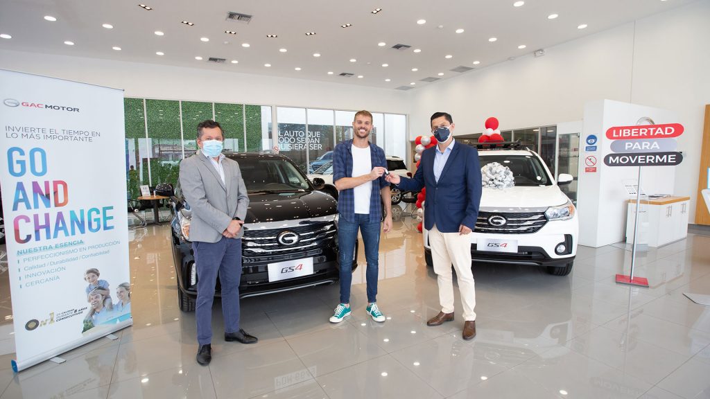 Arquero del BSC se suma la familia GAC Motor