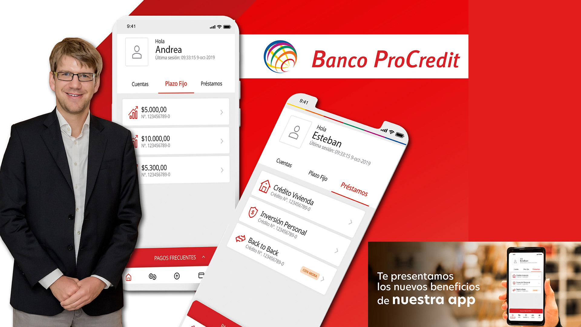 Banco Procredit fortalece servicio digital