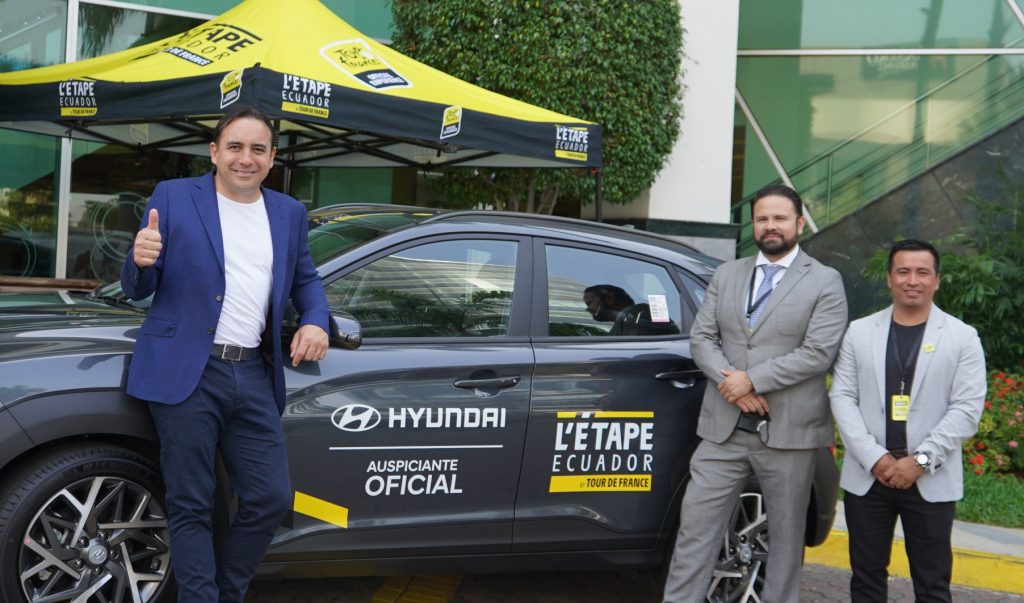 Hyundai, auspiciante oficial de “L’Etape Ecuador by Tour de France