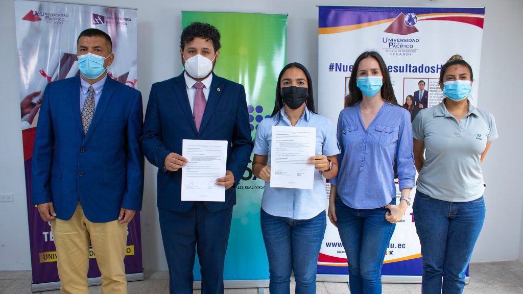 NIRSA firma convenio para inicio de estudios tecnológicos