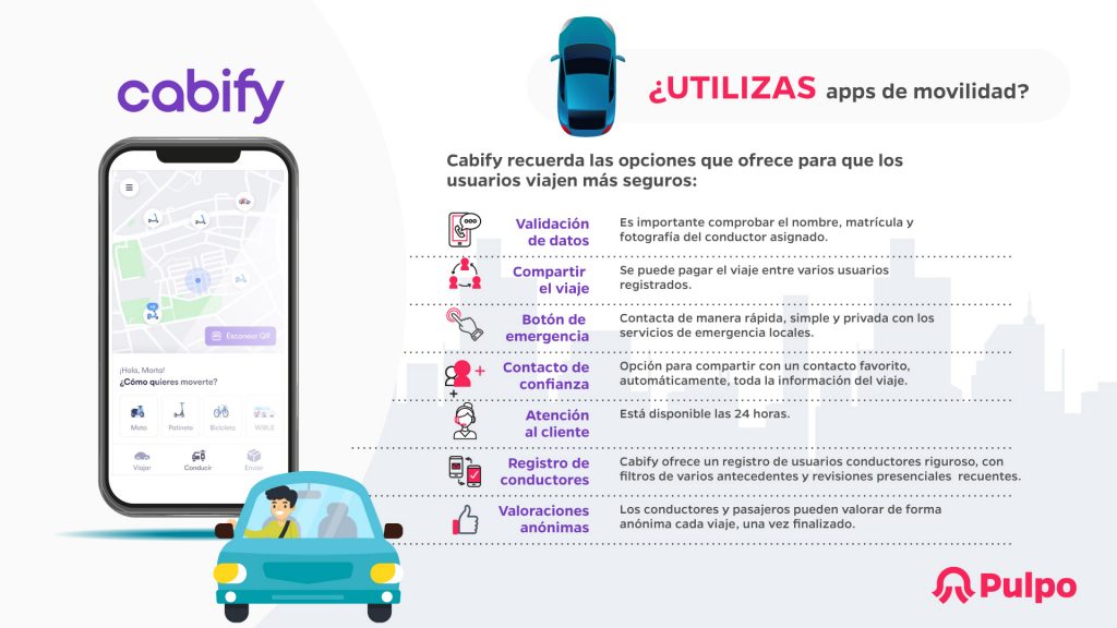 app de movilidad pulpo cabify