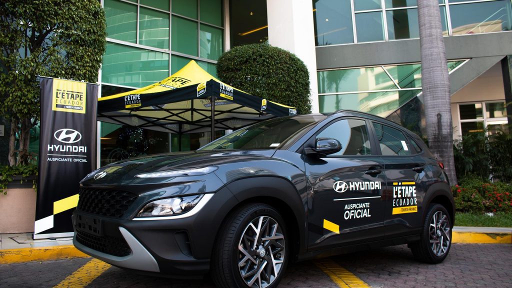 Hyundai Kona acompañará a ciclistas