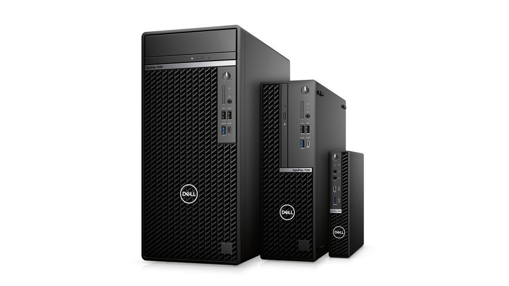 Así son los nuevos desktops de Dell de su línea OptiPlex.