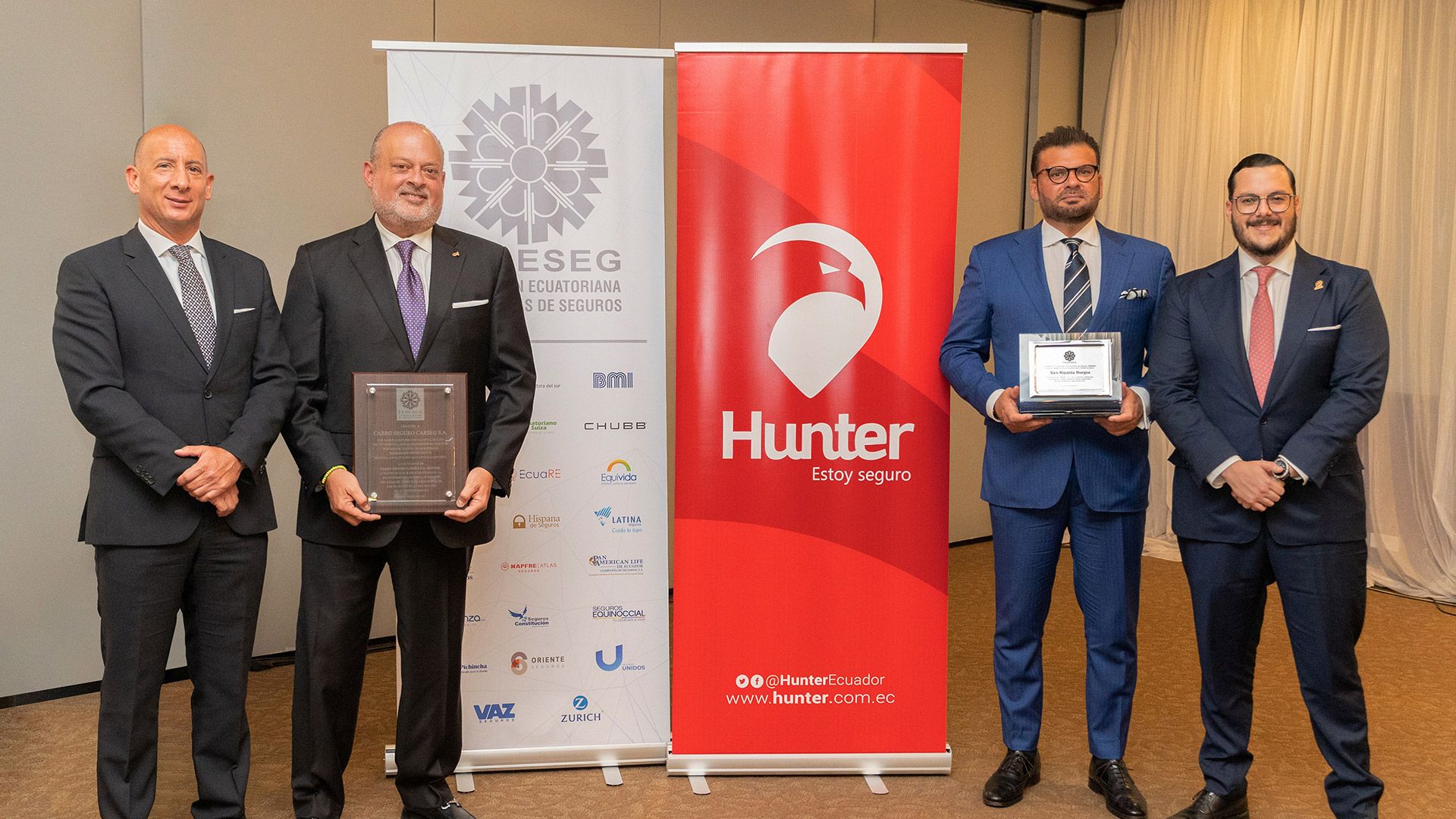 Hunter recibió reconocimiento de Fedeseg