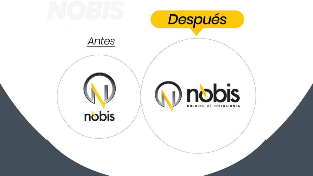 Nobis Holding de Inversiones renueva su imagen corporativa
