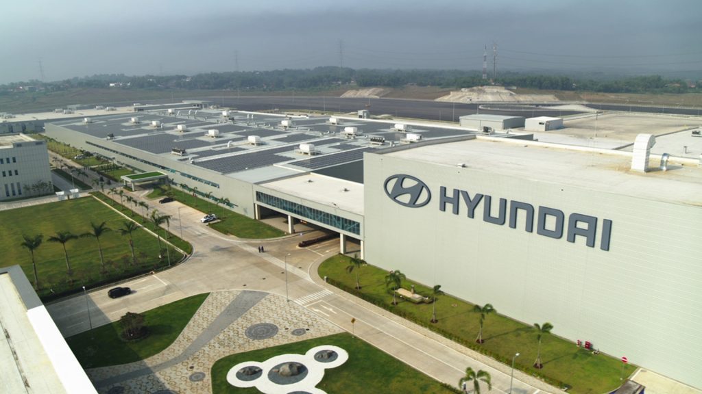 Planta de fabricación de Hyundai en el Sudeste Asiático
