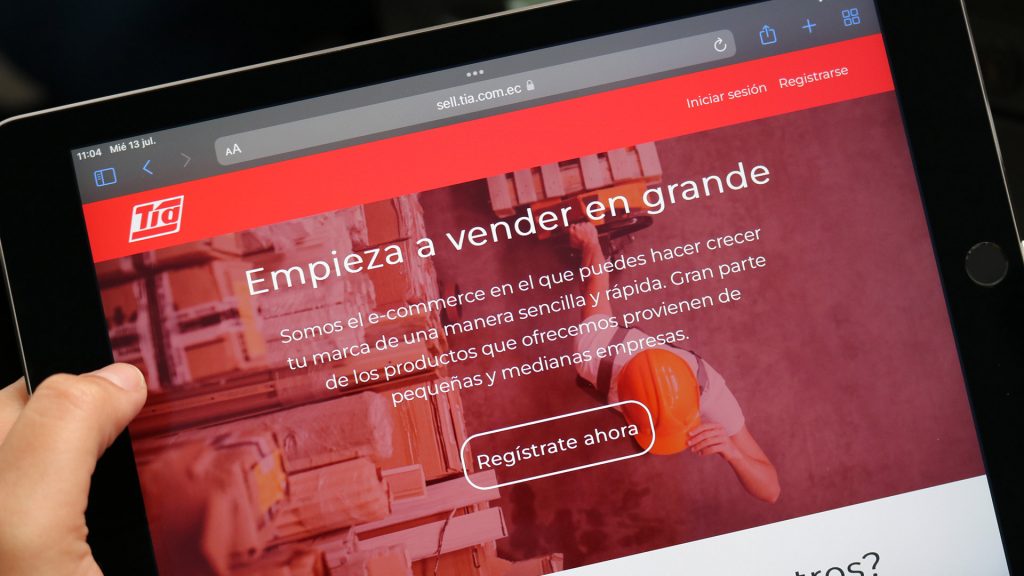 Web de Tía, una oportunidad para emprendedores