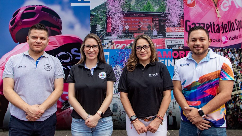 Epson presente en Giro d´Italia Like a Pro