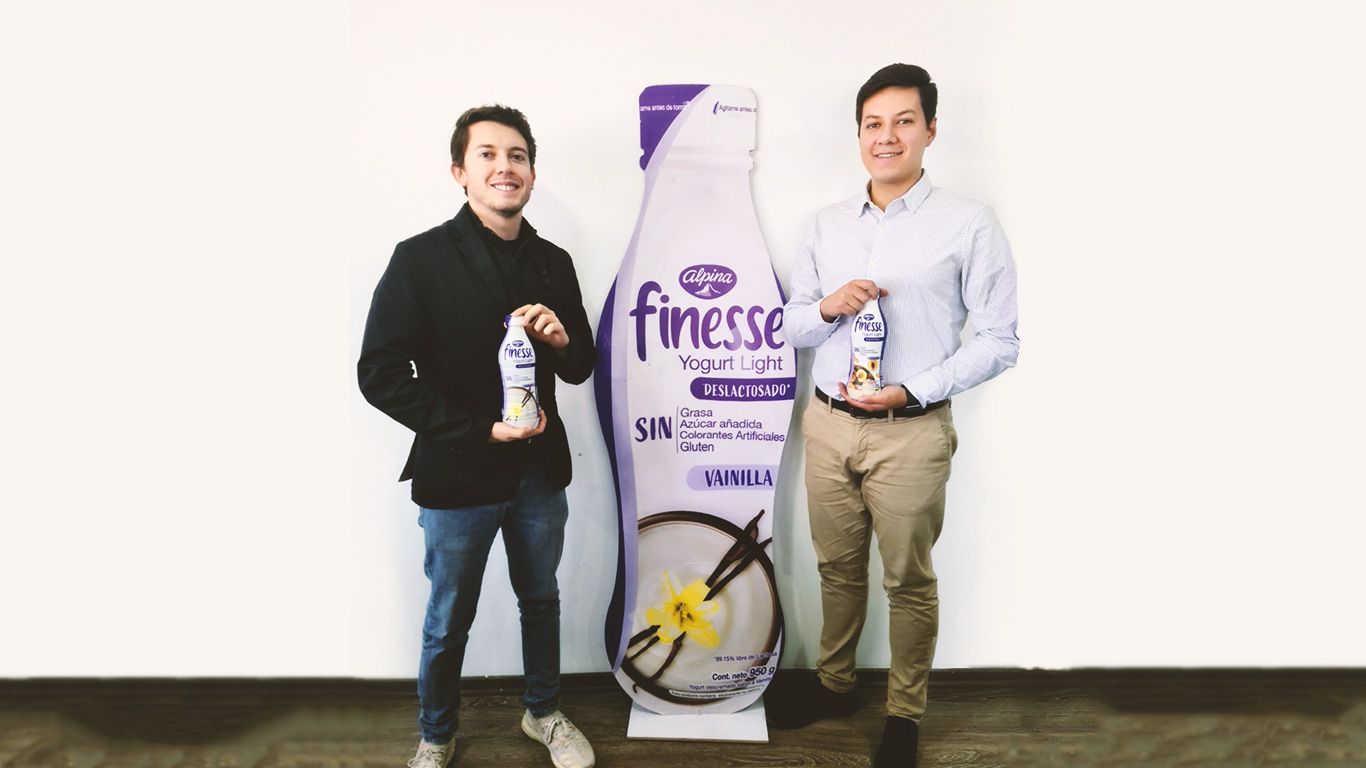 Nueva fórmula de yogurt Finesse de Alpina.