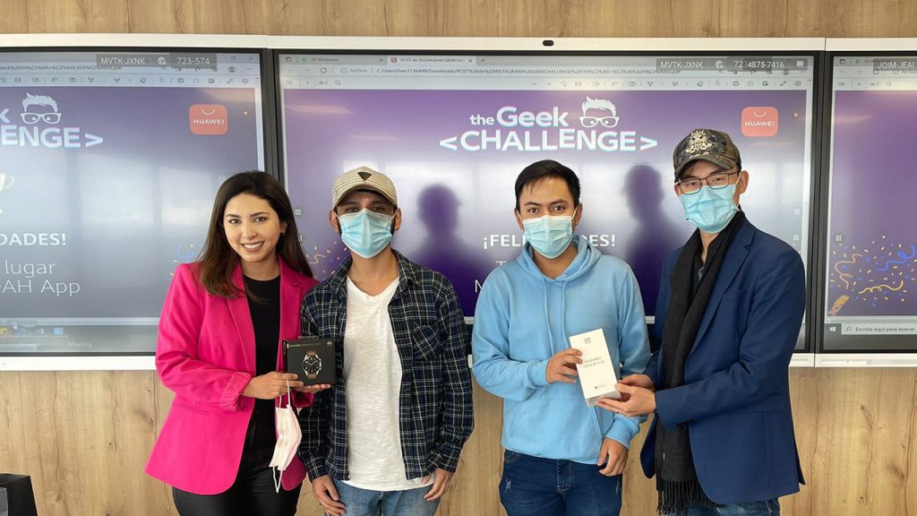 The Geek Challenge Ecuador evento Huawei.