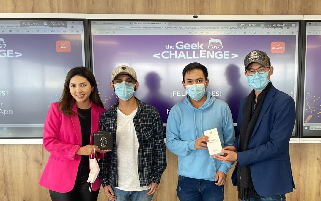 Huawei Ecuador premió el talento de geeks ecuatorianos