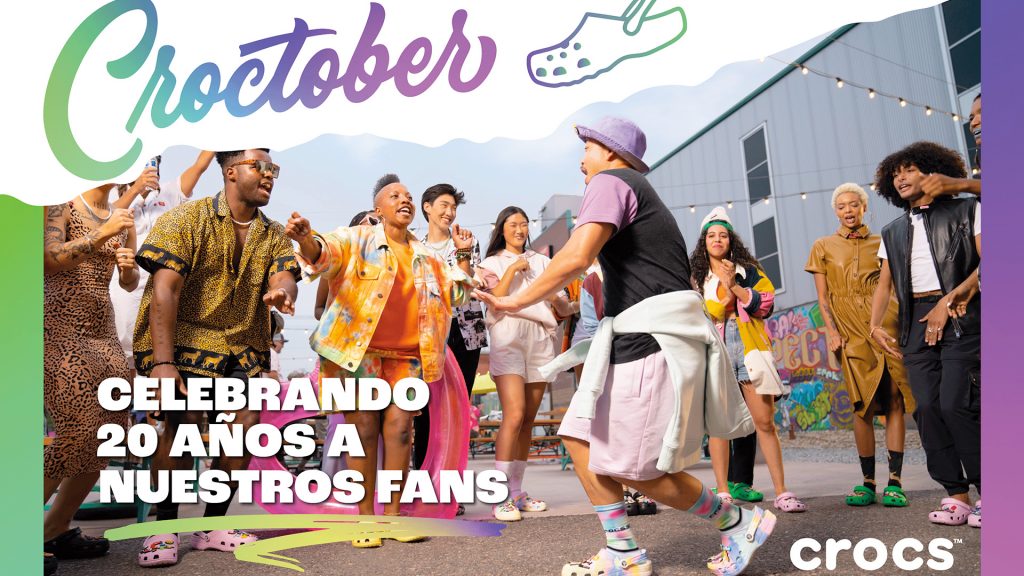 Crocs celebra 20 años junto a sus fans