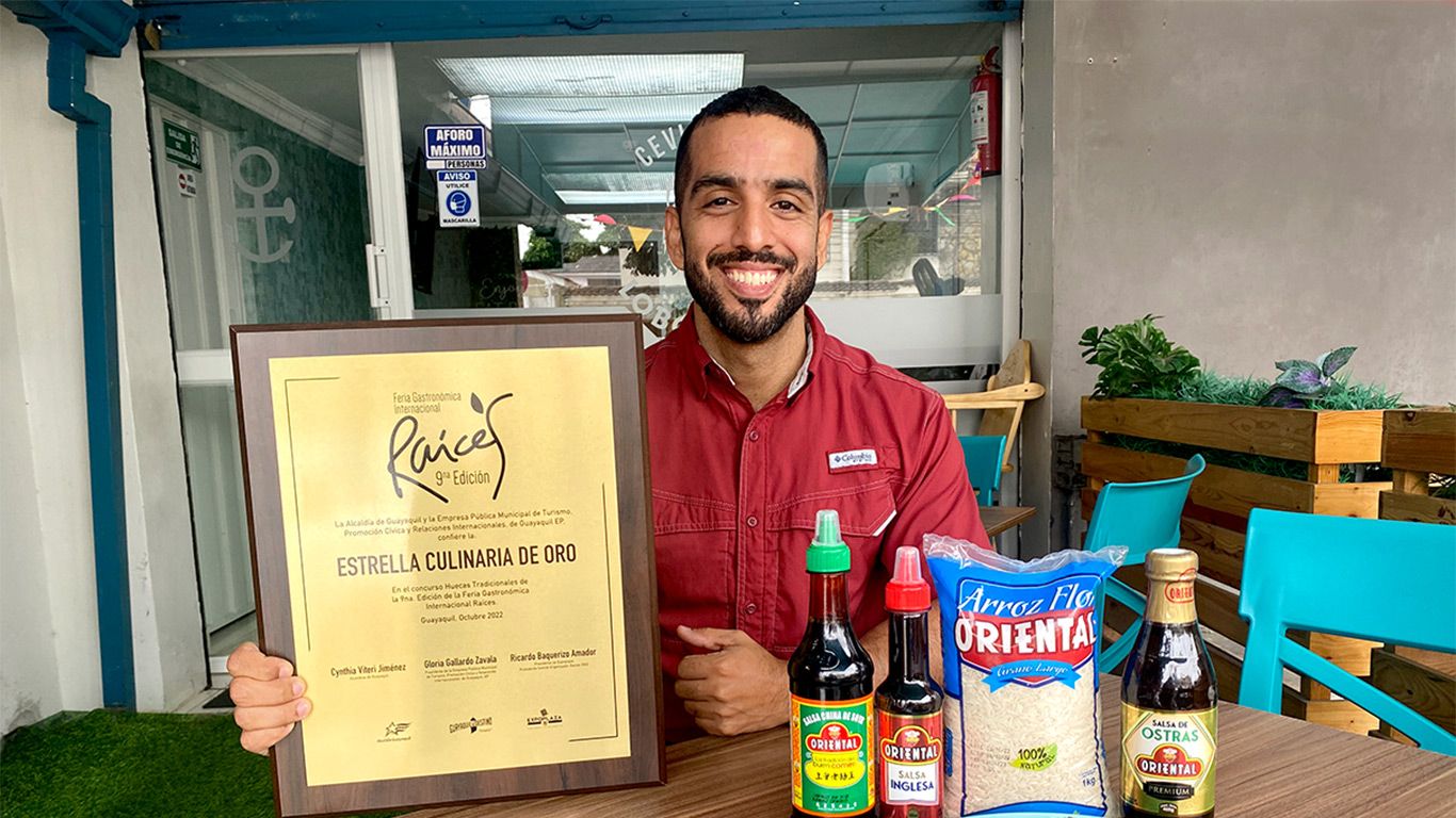 Oriental recibe Estrella Culinaria de Oro