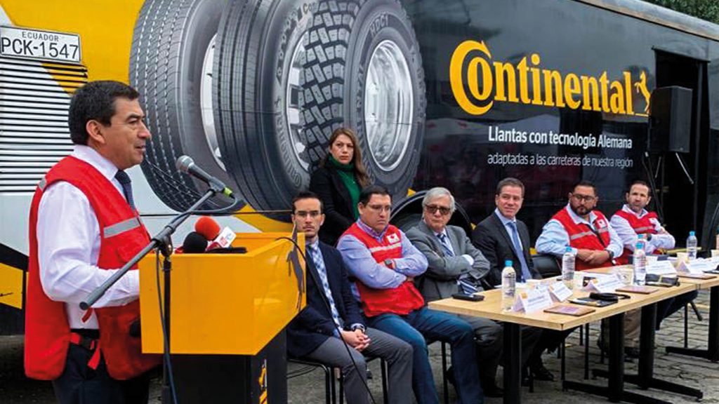 Continental Tire Andina apoya a la Cruz Roja Ecuatoriana