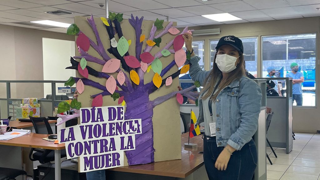 Empresas promueven la erradicación de la violencia