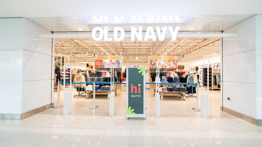 Old Navy abrió su primera tienda en Quito