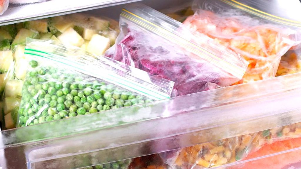 recomendaciones para el manejo adecuado de los alimentos congelados