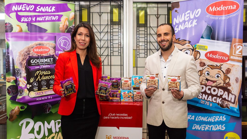 Moderna Alimentos presenta nuevos snacks