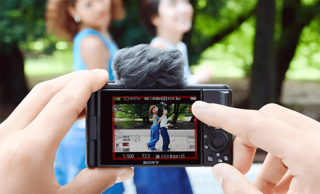 review sony zv 1f