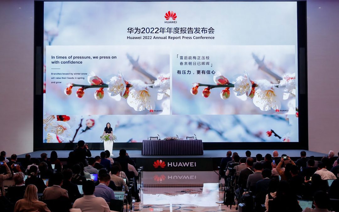 Huawei presentó informe de sus operaciones de 2022