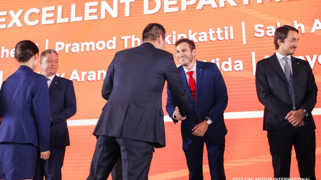 Reconocimiento al liderazgo comercial