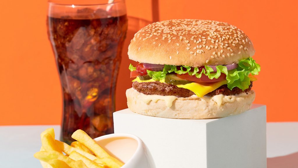 El amor por las hamburguesas no conoce límites