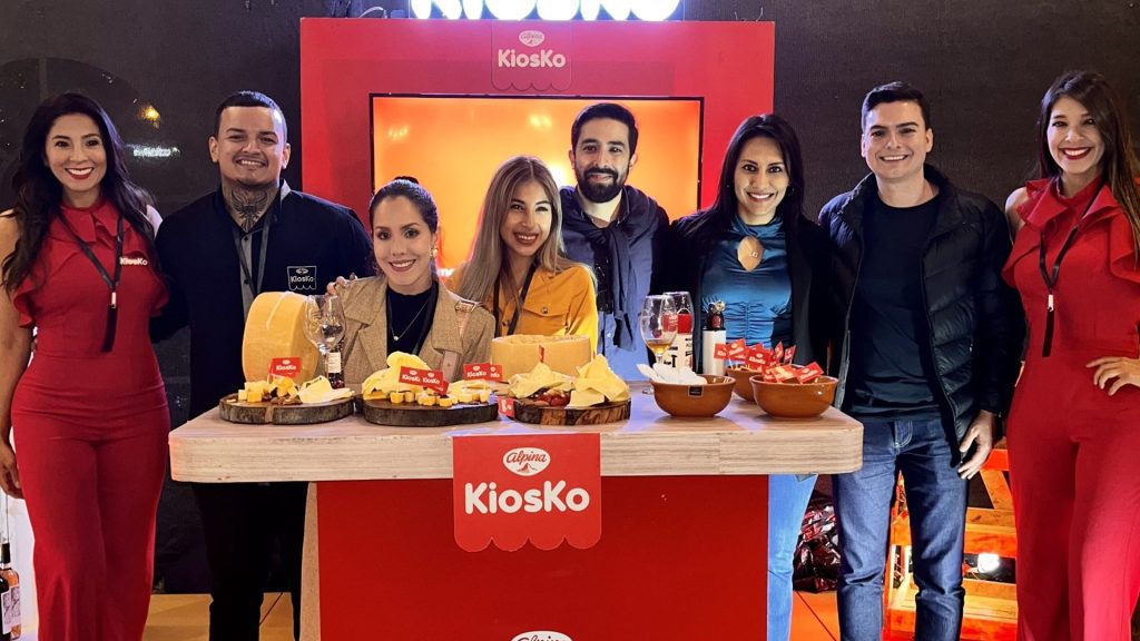 KiosKo de Alpina refuerza la cultura de maridaje en Ecuador
