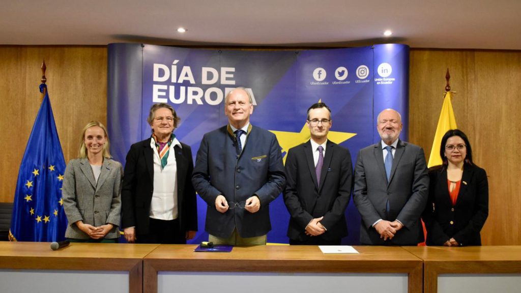 Se conmemora el mes de Europa en Ecuador