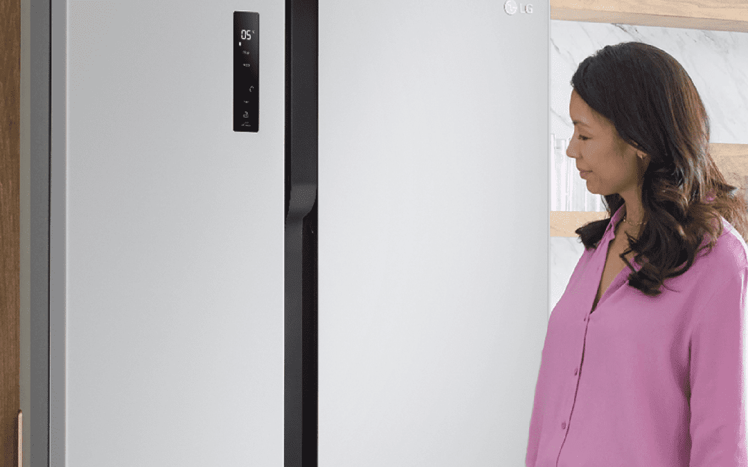 La refrigeradora LG Side by Side, equipada con avanzado sistema de inteligencia artificial