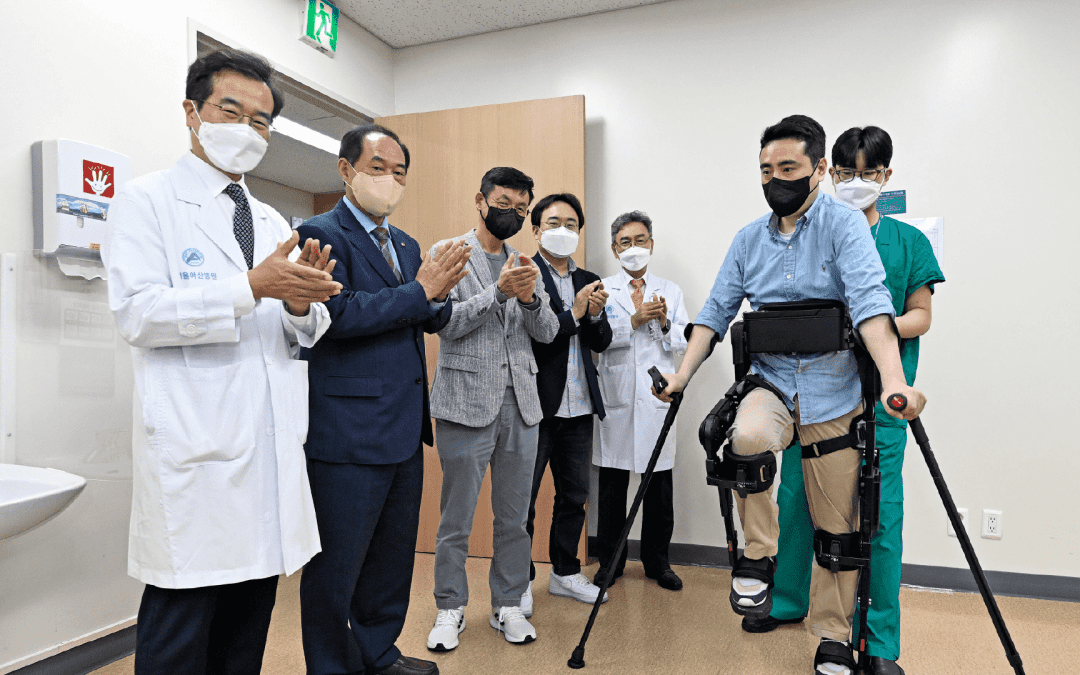Robot médico de Hyundai Motor empodera a pacientes parapléjicos