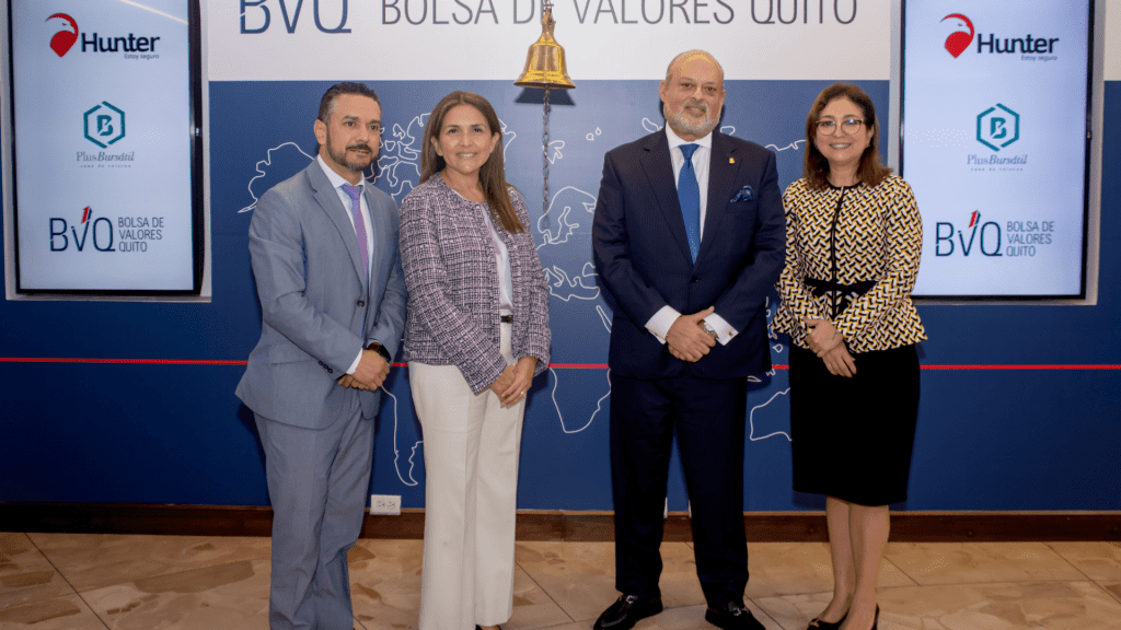 Hunter presenta nueva emisión de obligaciones en BVQ