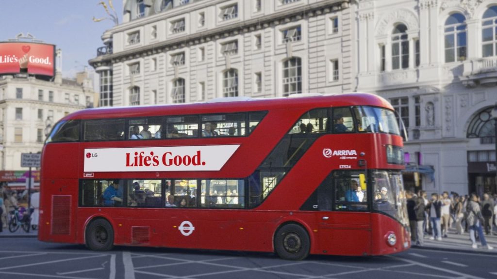 LG difunde mensaje "Life 's Good" alrededor del mundo