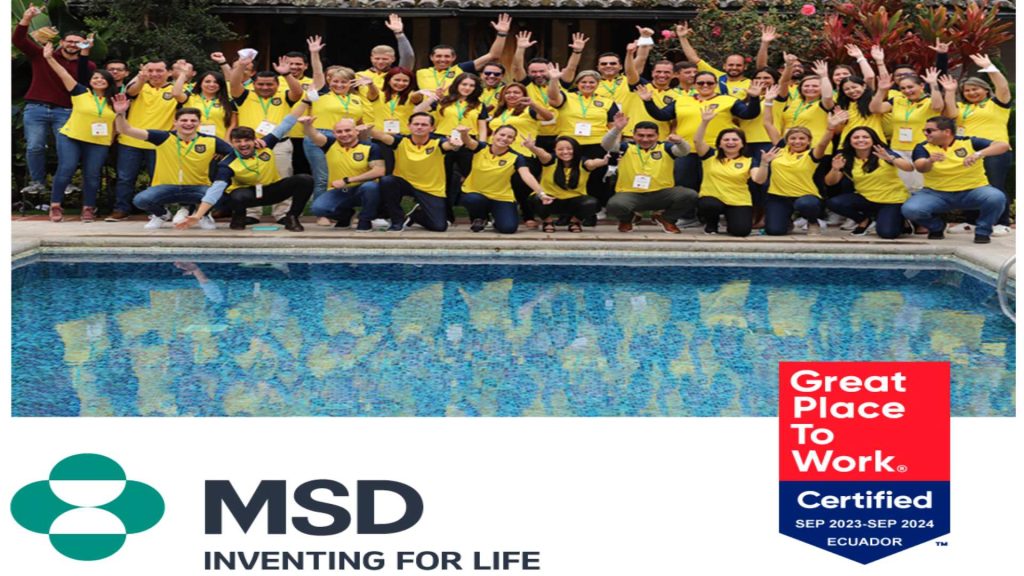 MSD, reconocida como Great Place To Work