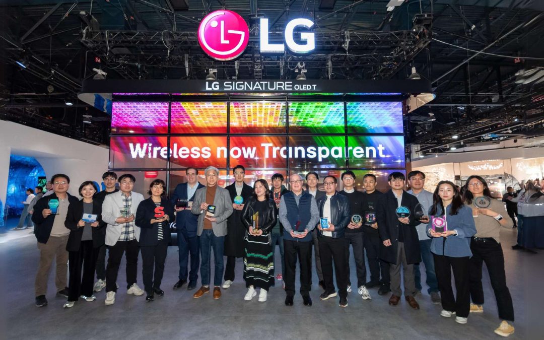 LG recibió más de 200 premios en la feria de tecnología CES