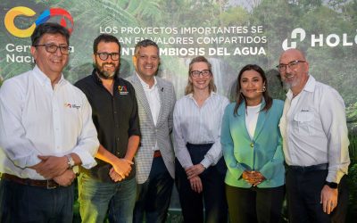 Cervecería Nacional y Holcim Ecuador se unen por el cuidado del agua