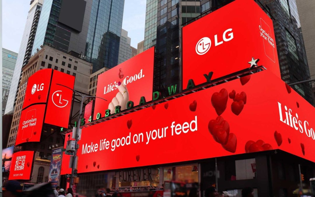 LG inspira a interactuar con optimismo en sus redes sociales