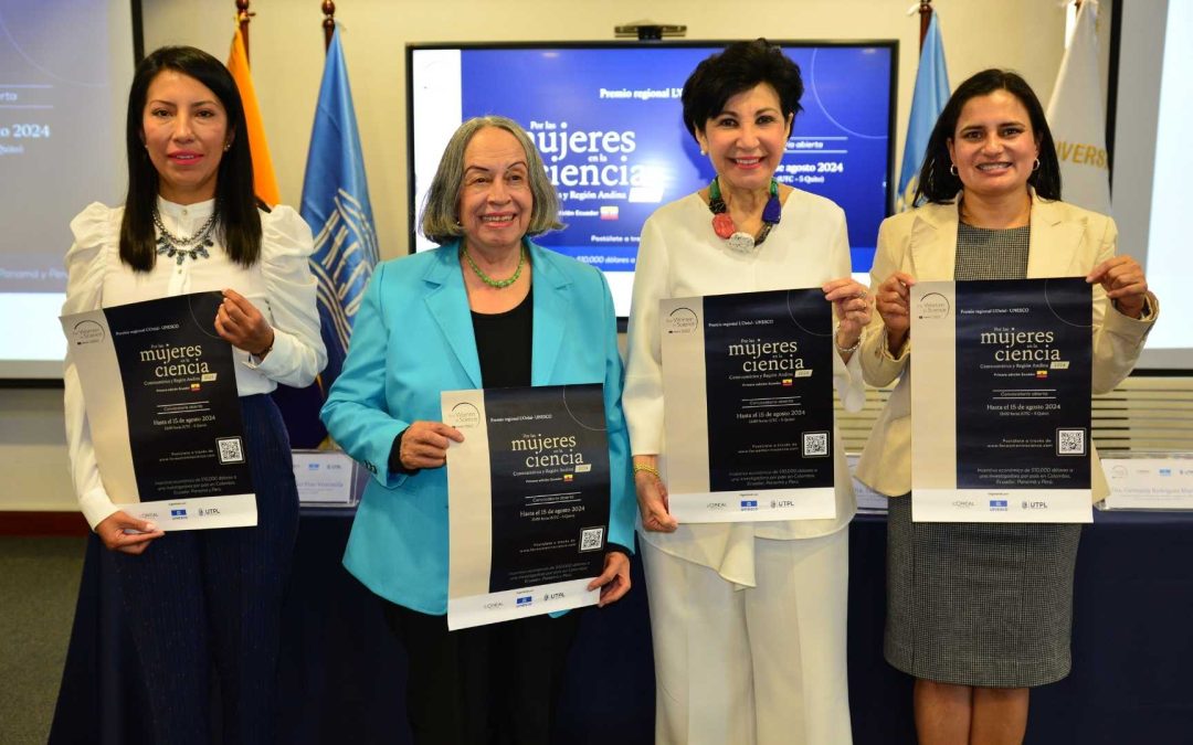 Se presentó premio regional “Por las mujeres en la ciencia”