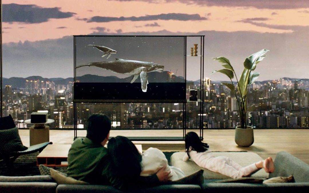 Un televisor transparente, la nueva era en el entretenimiento