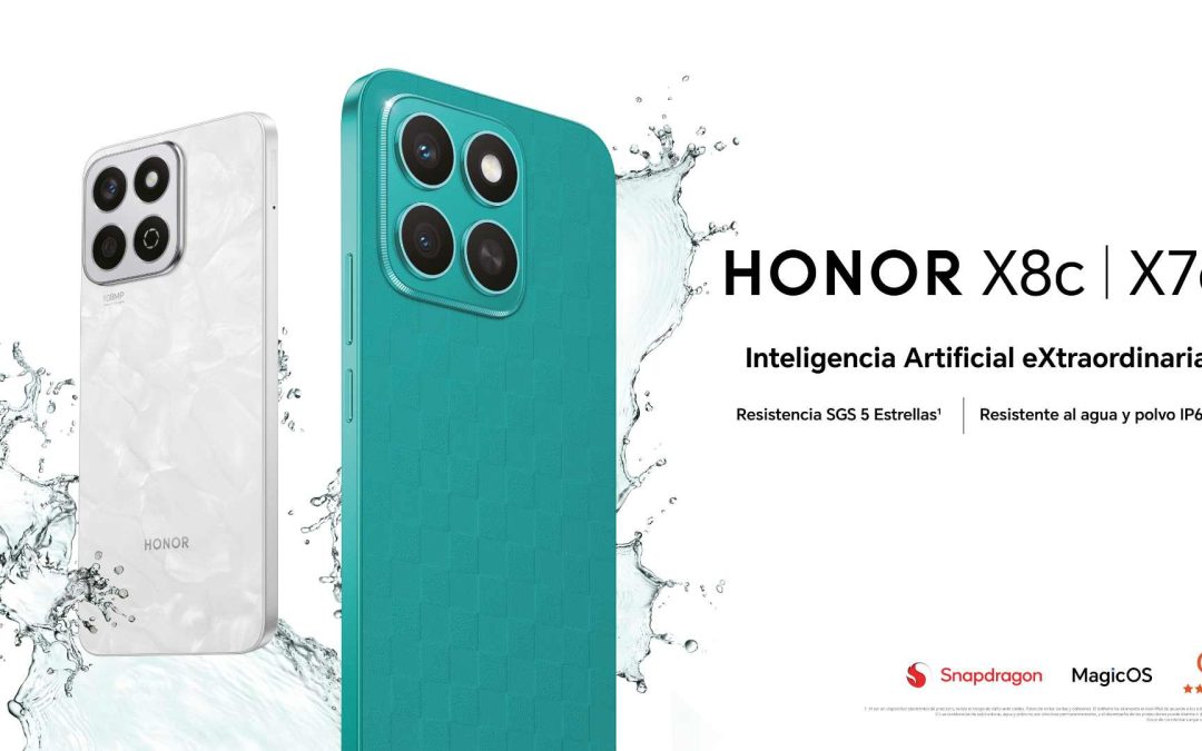 HONOR X8c: elegante, delgado y resistente