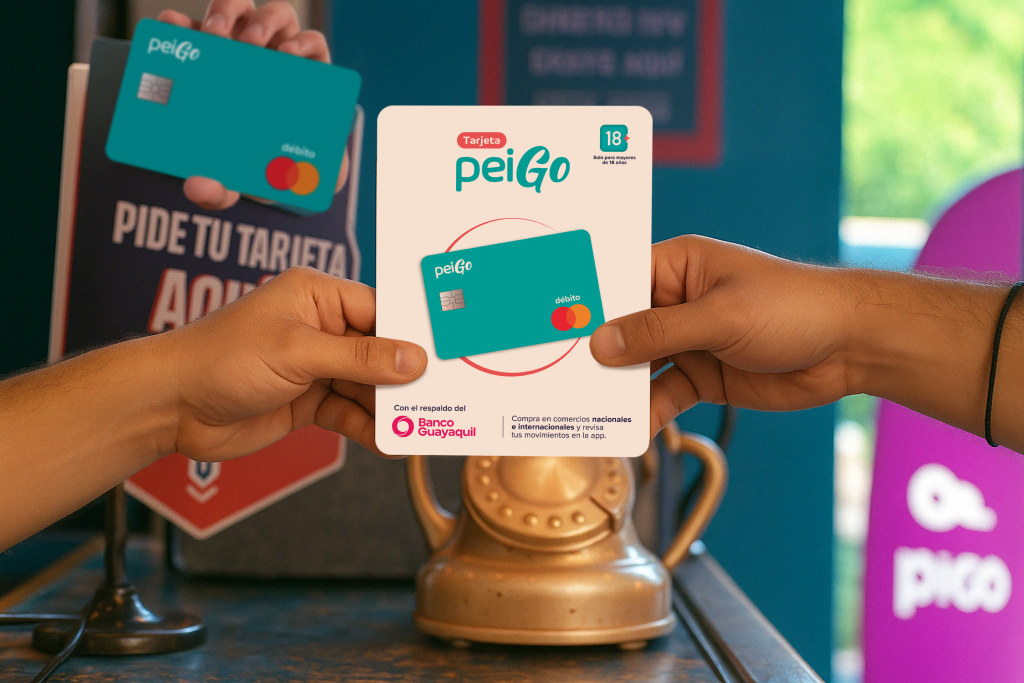 PeiGo expande sus operaciones con nueva tarjeta física
