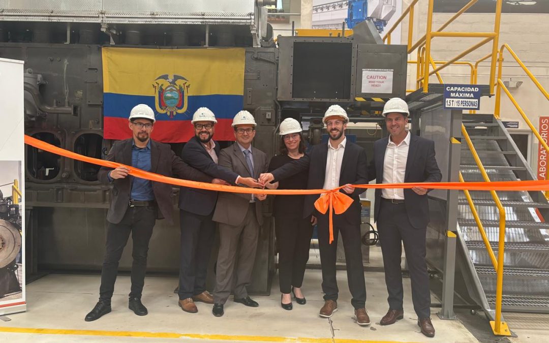 Wärtsilä inaugura en Ecuador su primer centro de capacitación