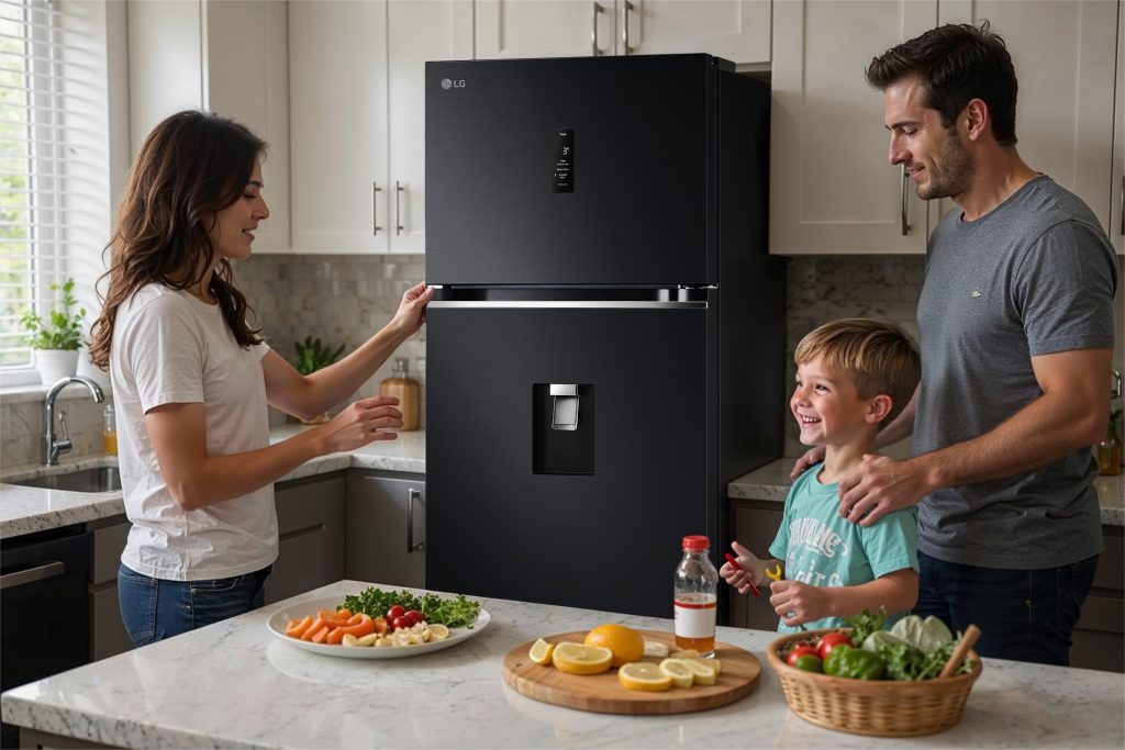 Inteligente y eficiente. ¡Así es la nueva nevera de LG!