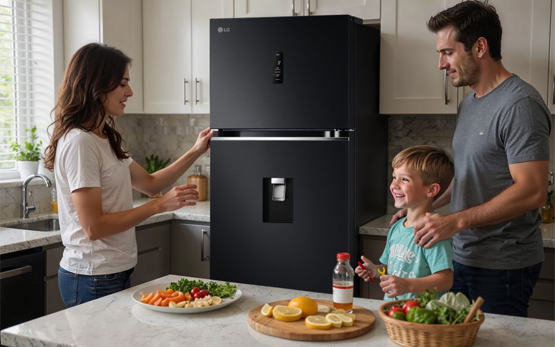 Inteligente y eficiente. ¡Así es la nueva nevera de LG!