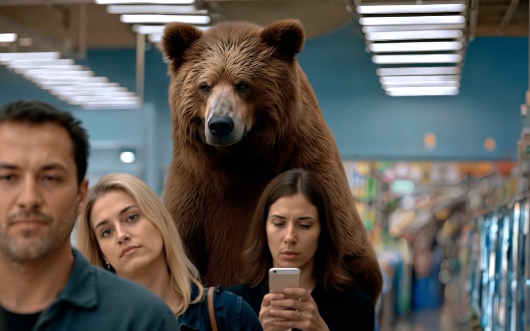 ¿Un oso en el supermercado? La IA redefine la creatividad